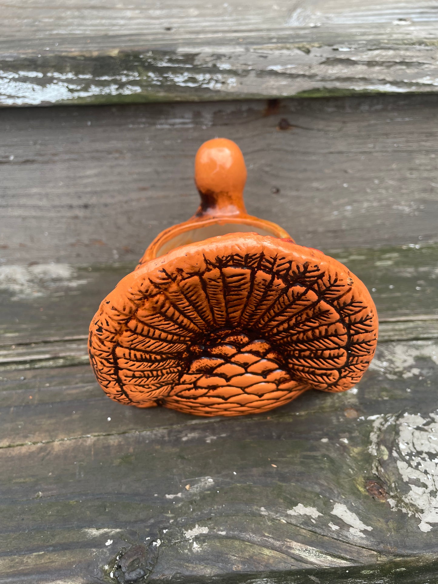 Bell Ceramic Turkey Planter