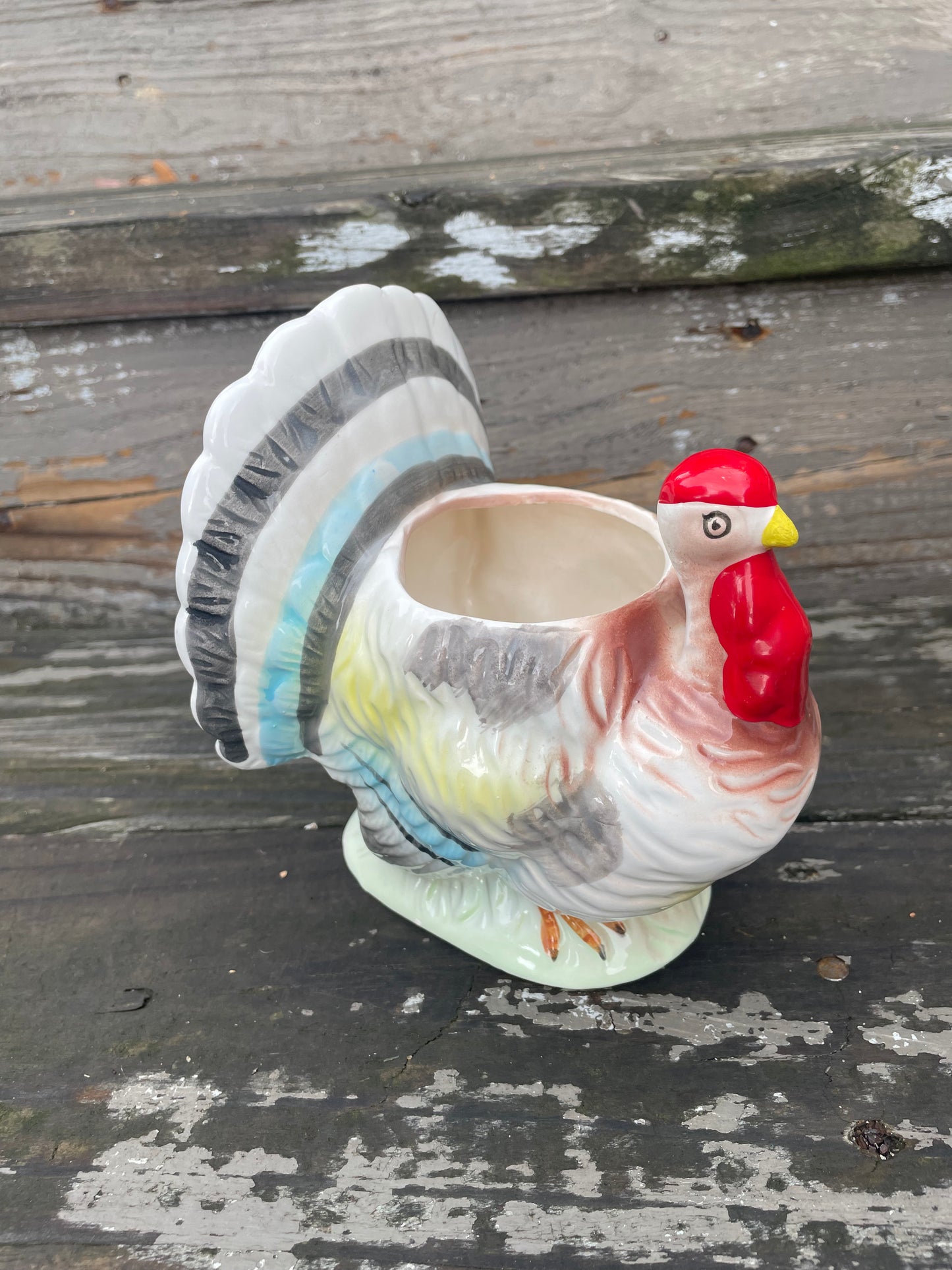 Rubens Ceramic Turkey Planter