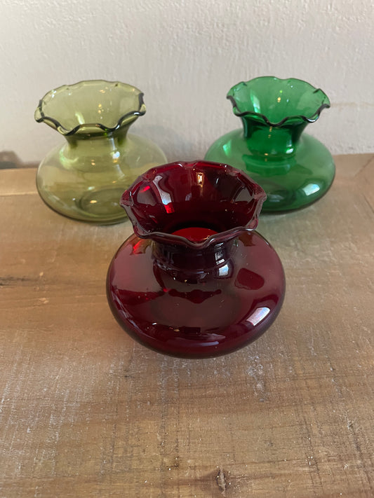 Set of 3, 3” Vases