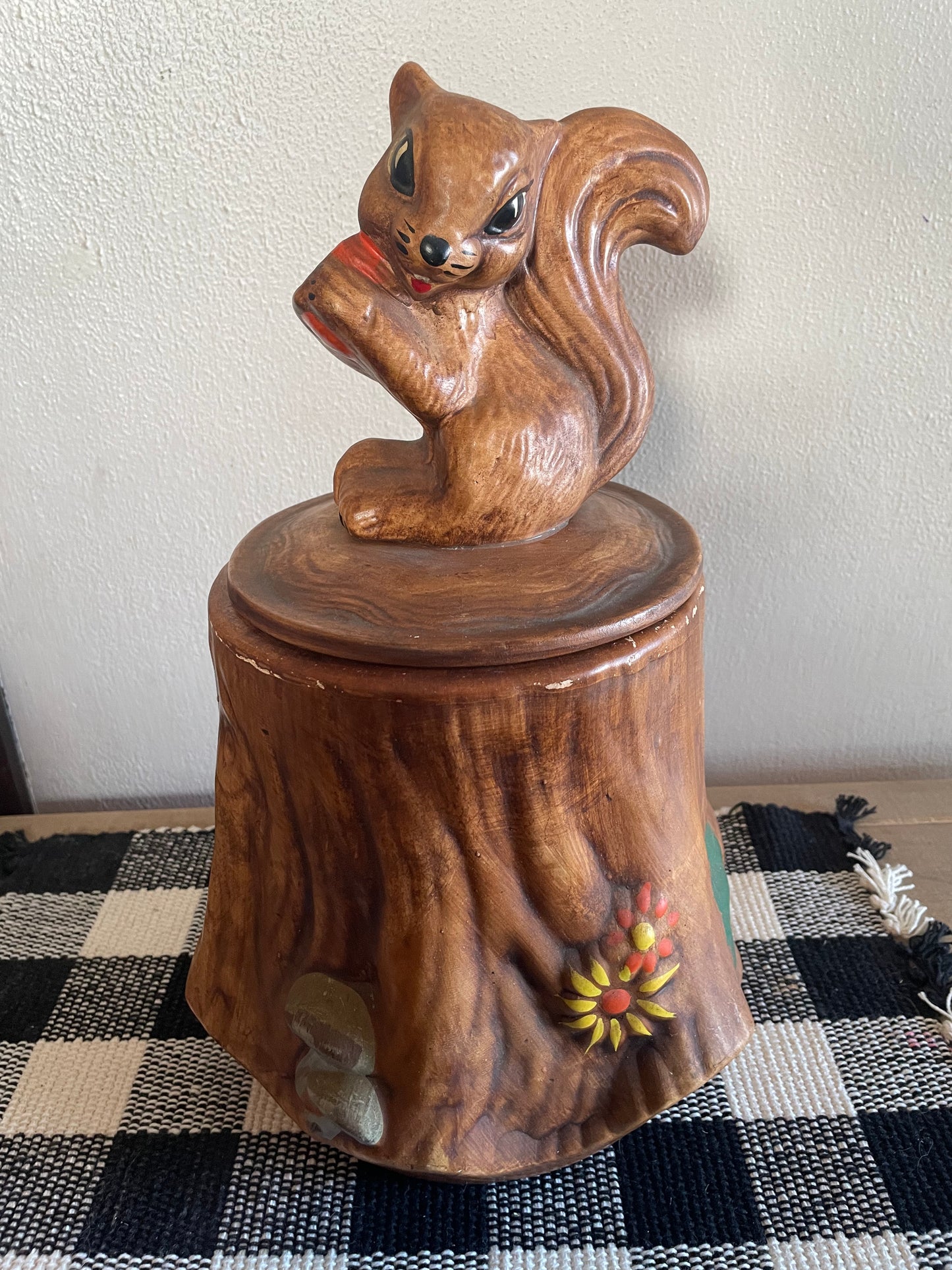 Squirrel Cookie Jar