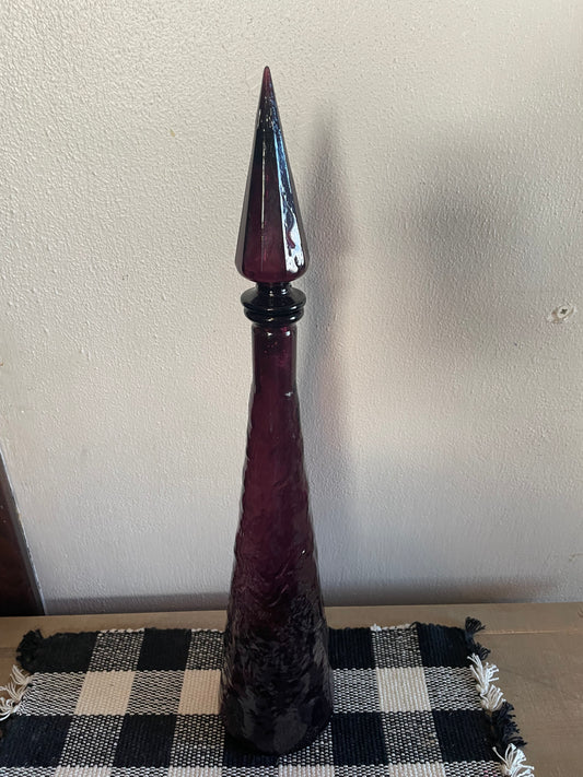 Amethyst 21” Genie Bottle