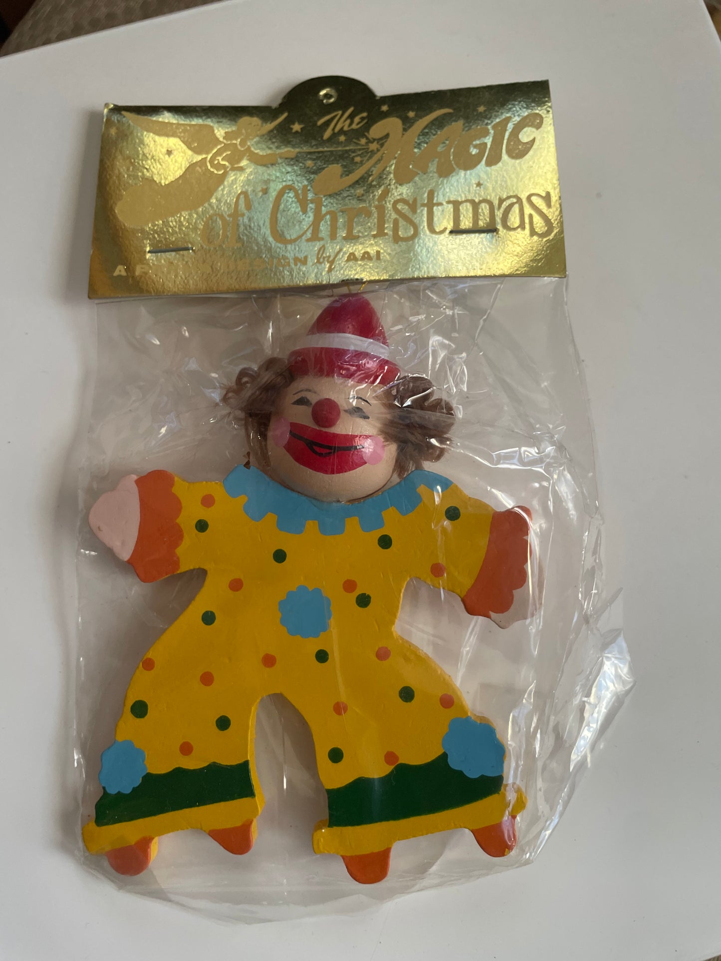 Magic of Christmas Clown Ornament