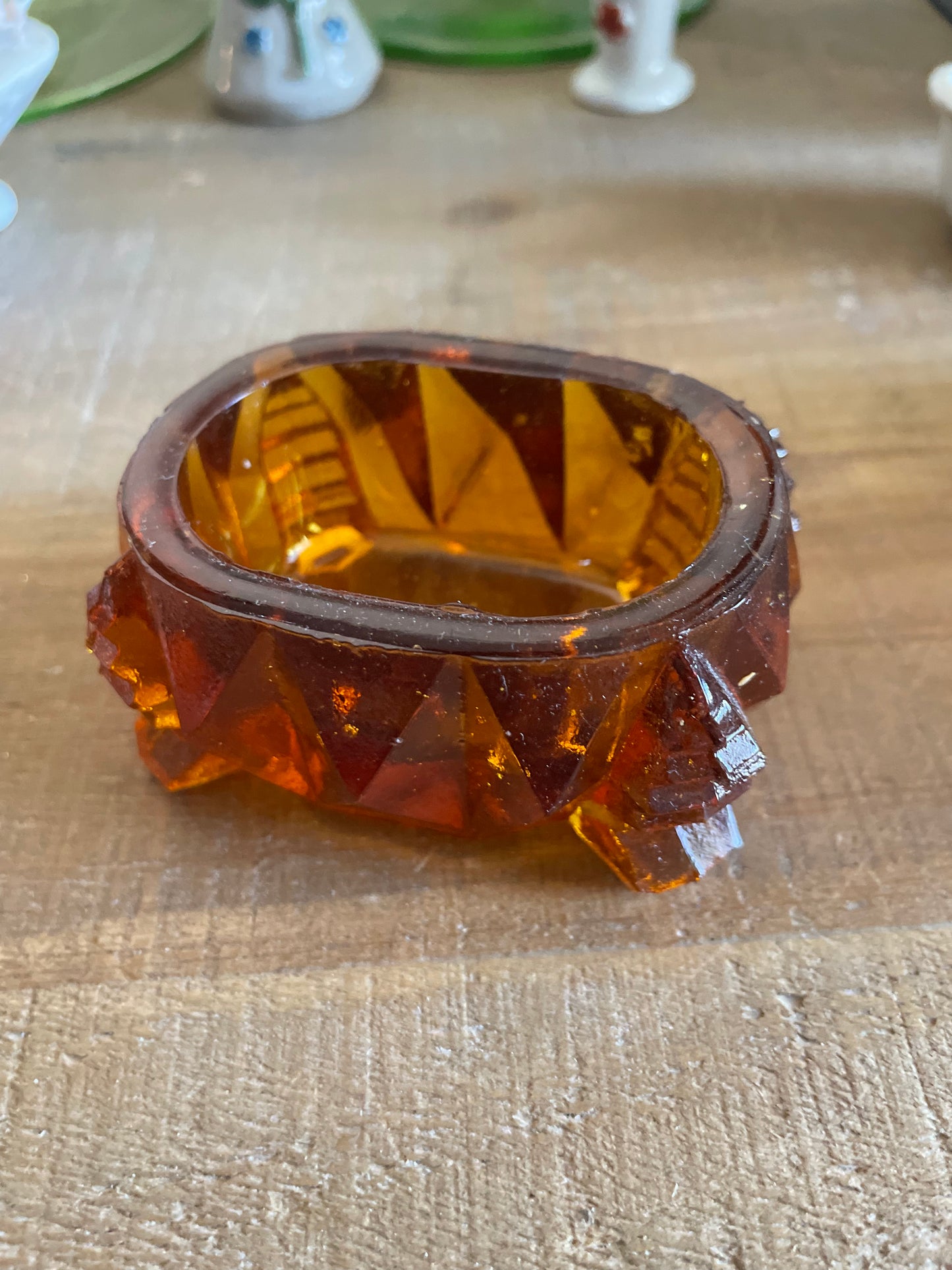 Amber Salt Cellar