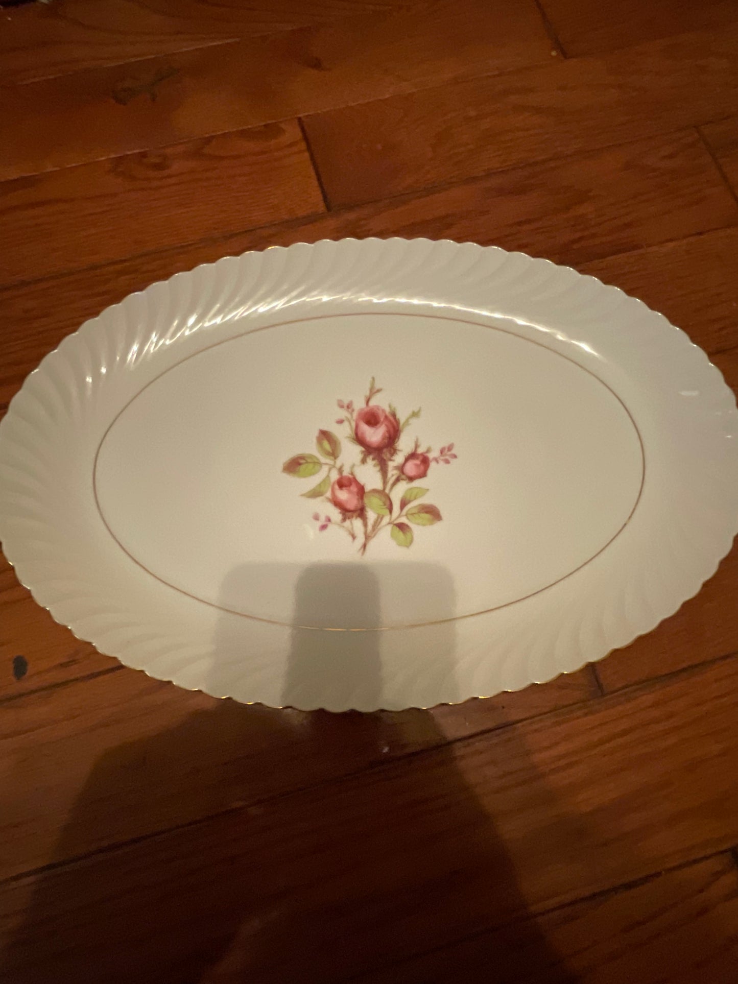 Vintage German Oval Serving Platter