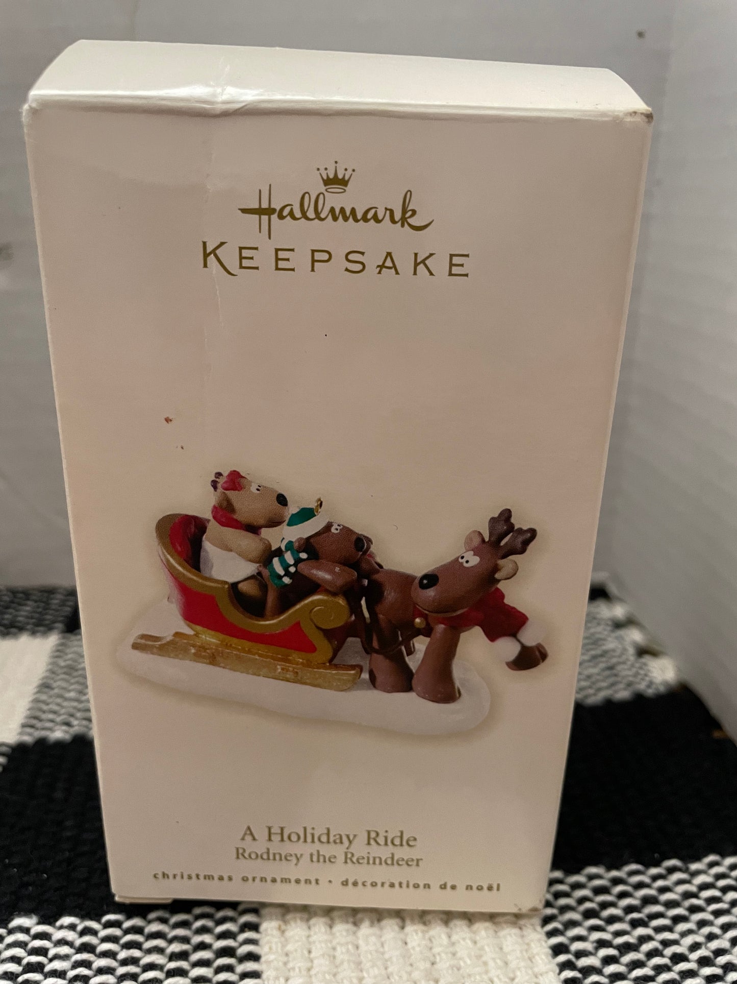 Keepsake Ornament ~ A Holiday Ride