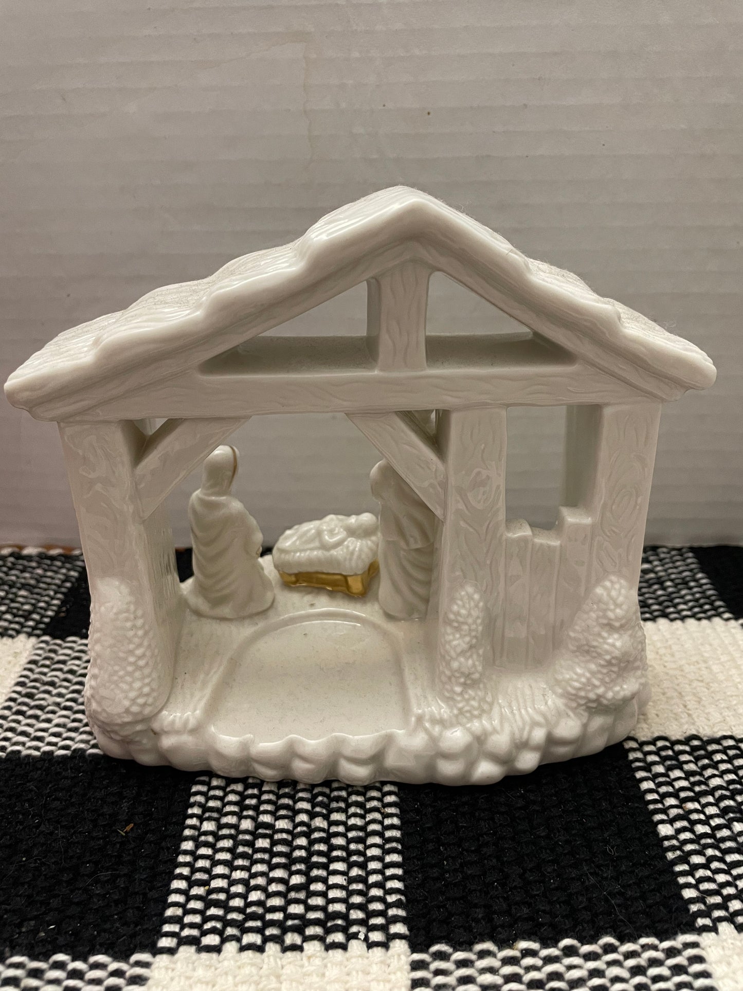 Mikasa ~ Nativity ~ Votive Candle Holder ~ 5”