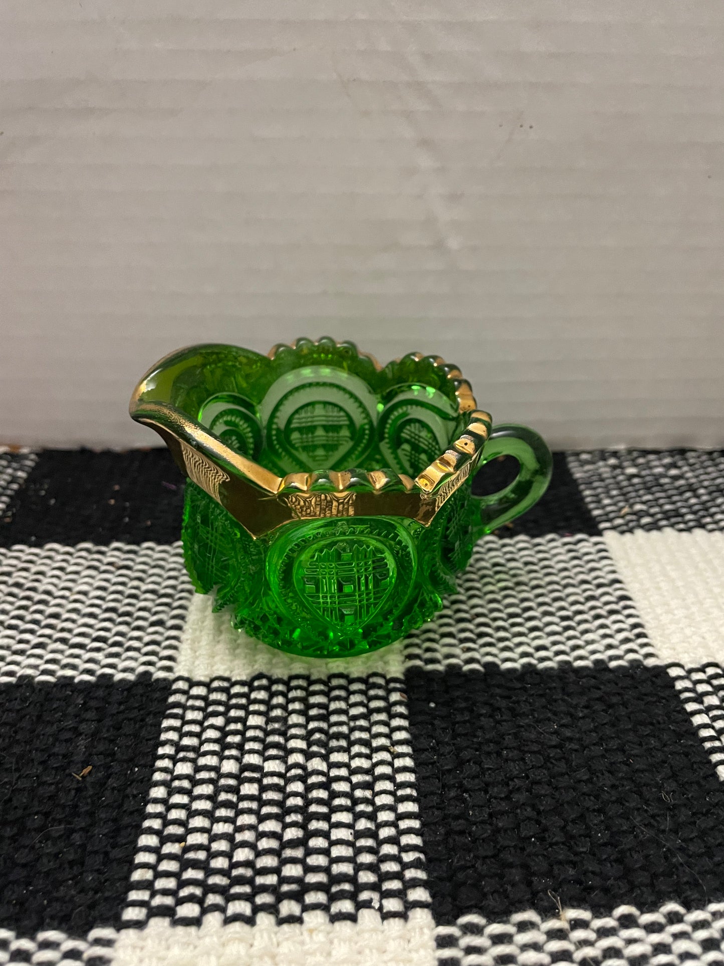 Uranium Glass Creamer