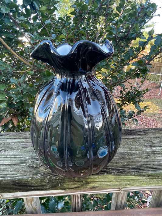 Moreti Signed Art Glass Vase