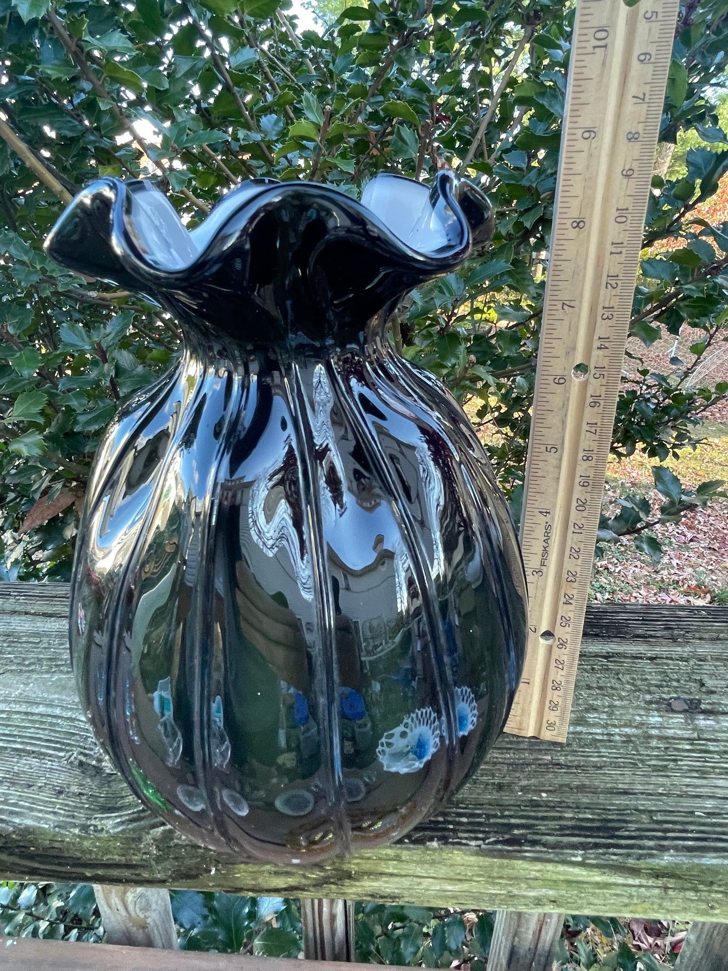 Moreti Signed Art Glass Vase