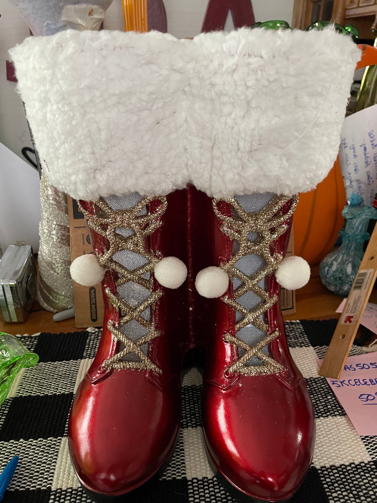 OVC Illuminated Santa Boots 12”