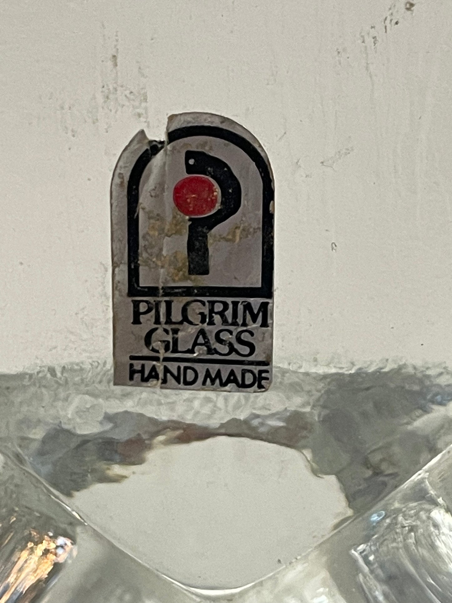 Pilgrim Glass ~ Paperweight/Frame