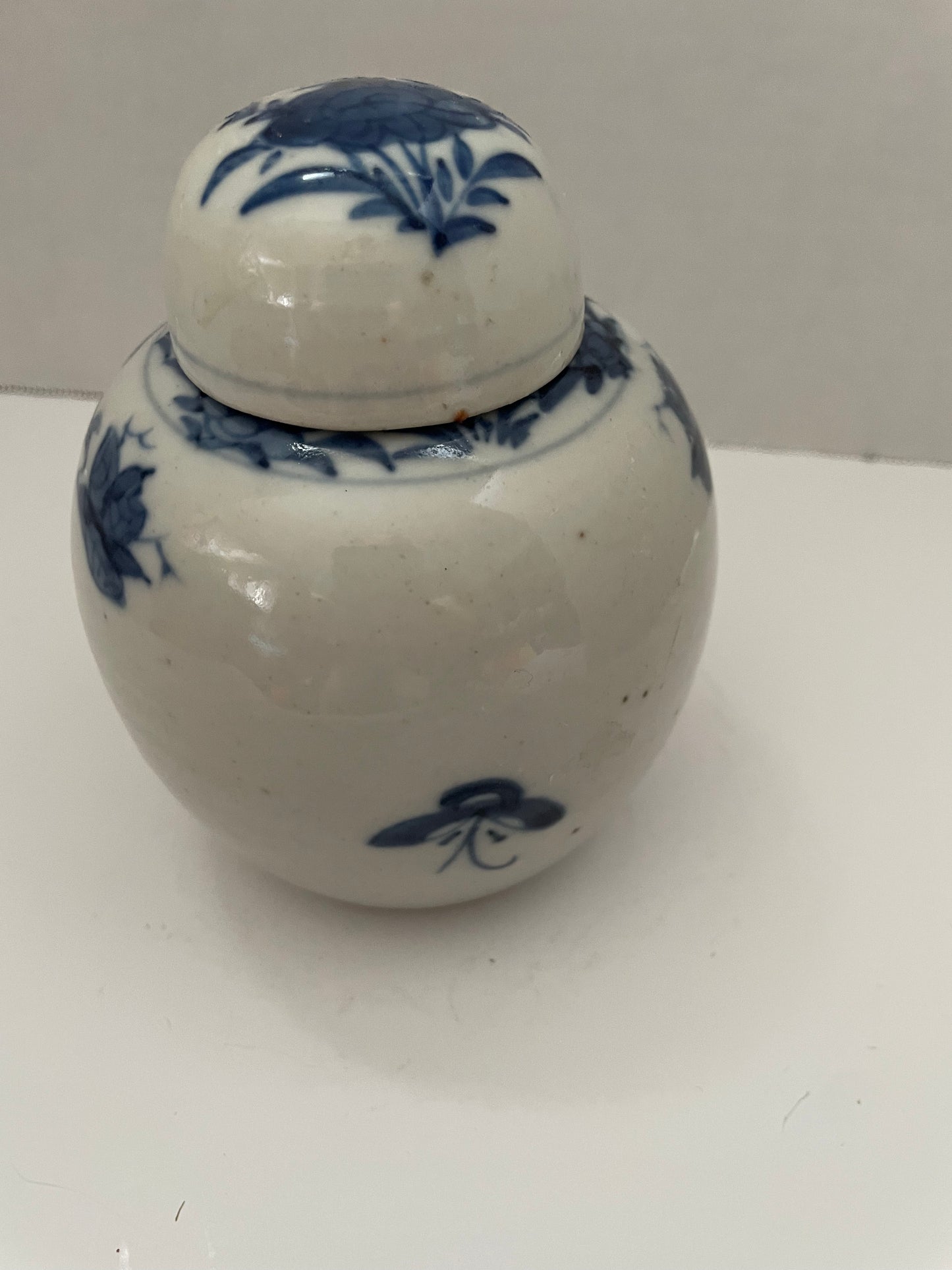 Oriental 5.25” Ginger Jar with Lid