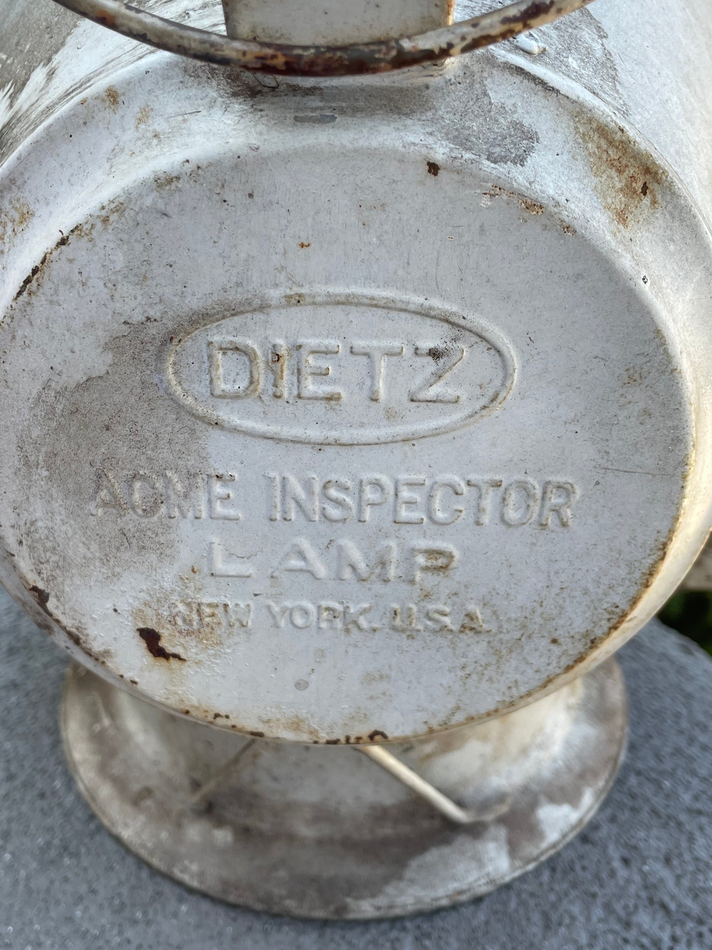 Vintage DIETZ Acme Inspector Lamp ~ NYRR