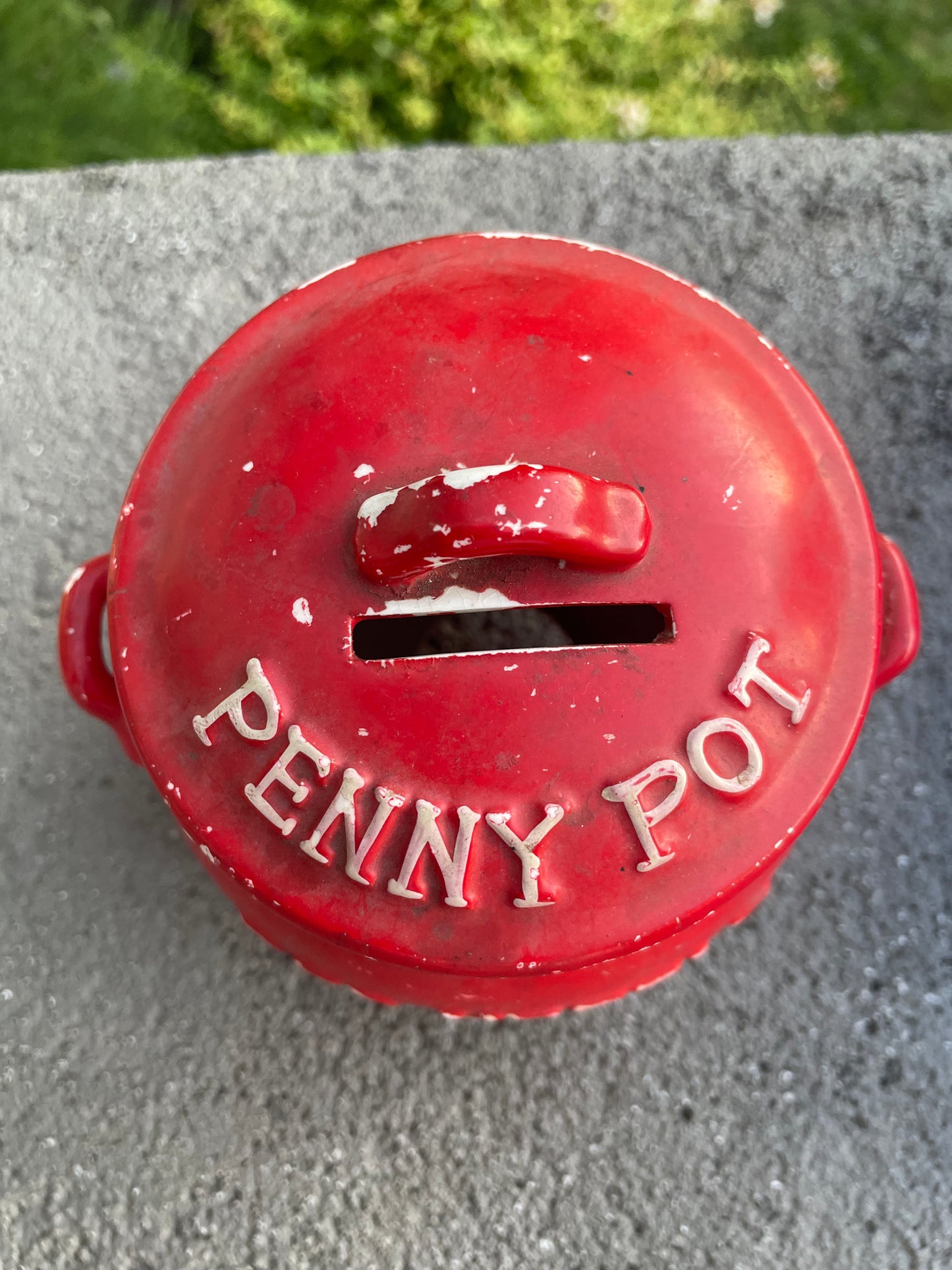 Vintage Lego Penny Pot Bank