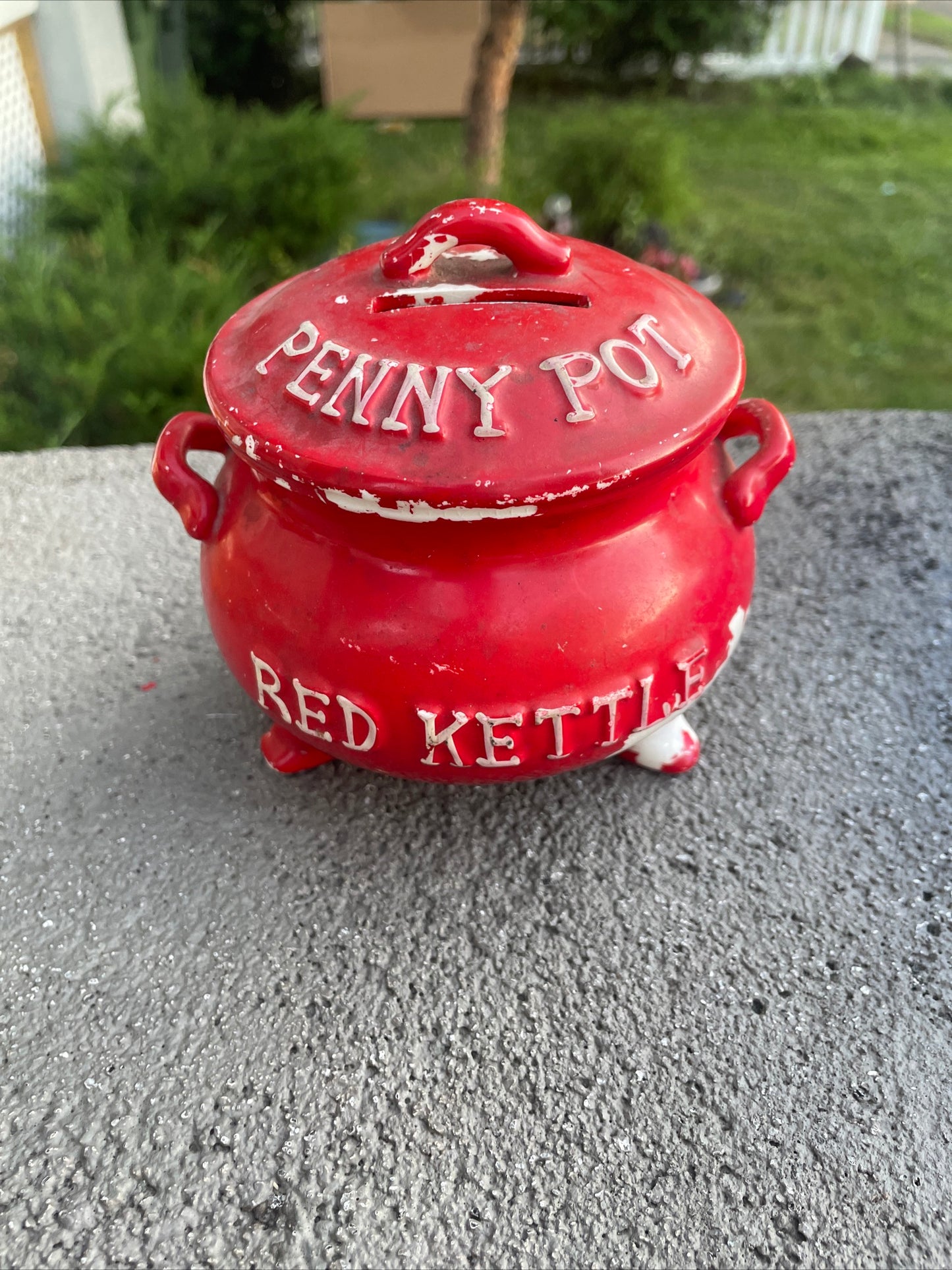 Vintage Lego Penny Pot Bank