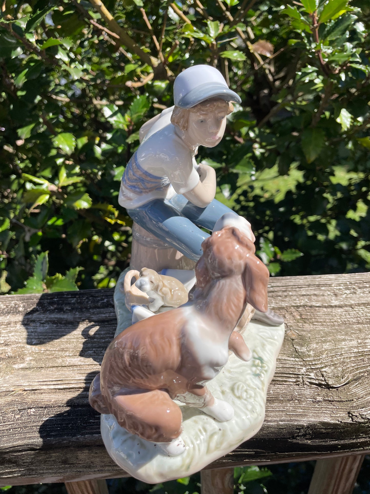 Lladro 5376 “Boy and His Dog”