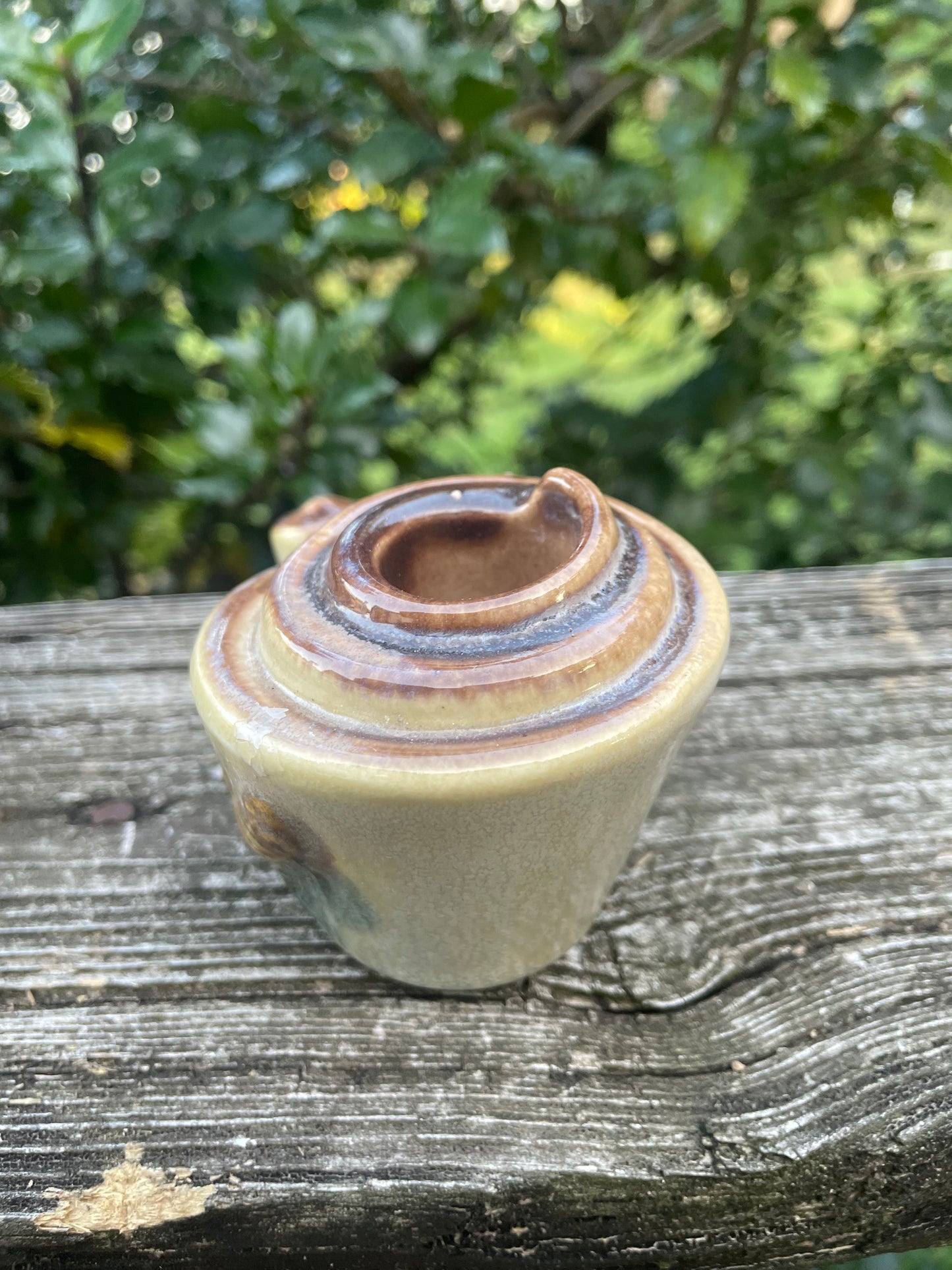 Hull Pottery Harvest Tapered Candle Holders