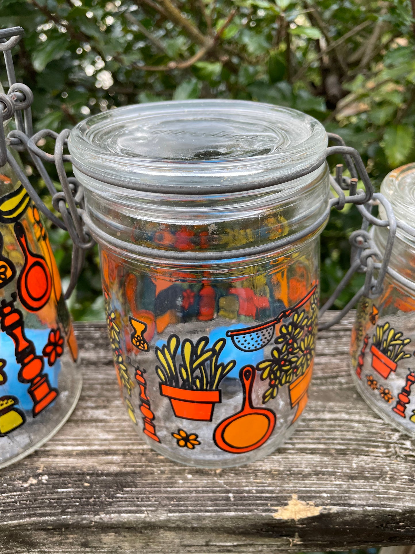 MCM Hermitique Canister Set of 3 ~ Made in Italy