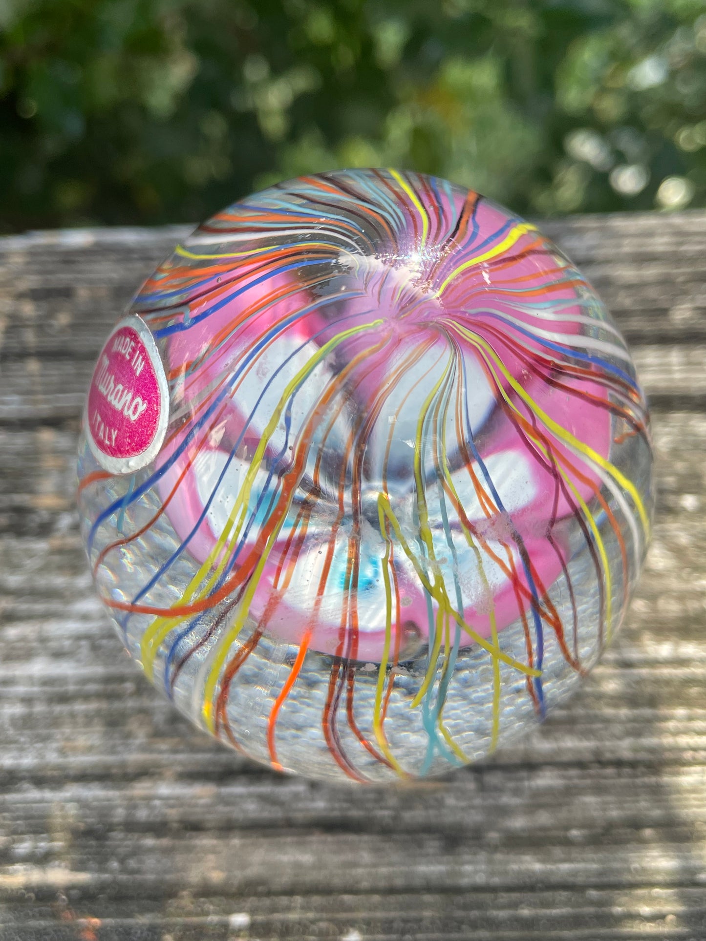 Murano Flower Paperweight