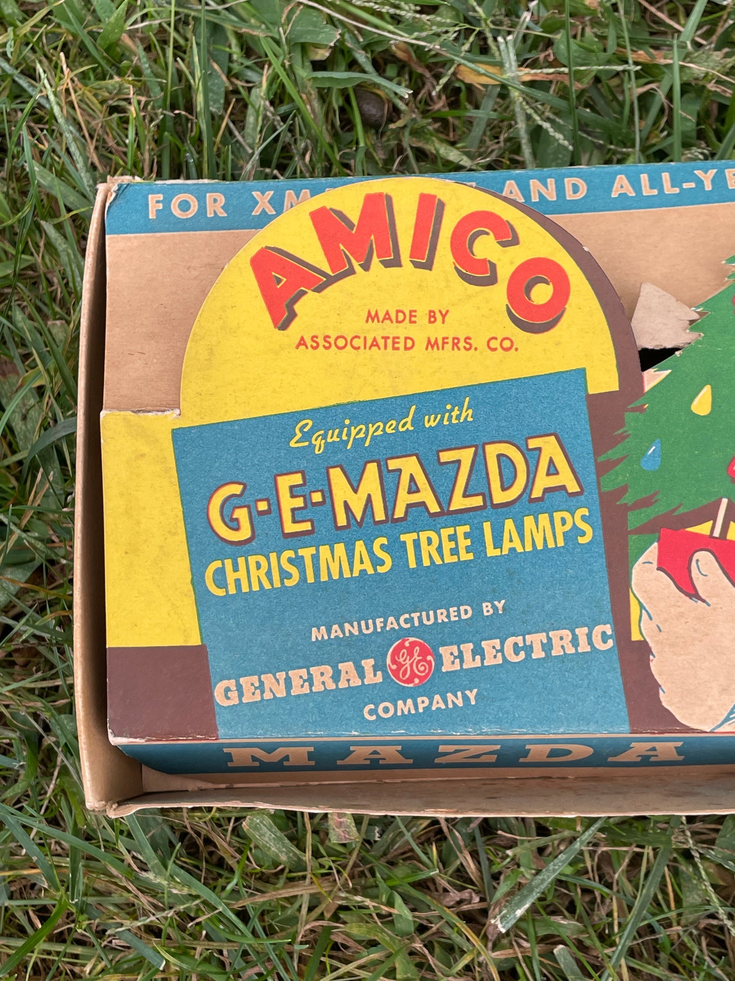 Vintage Amico Xmas Tree Set