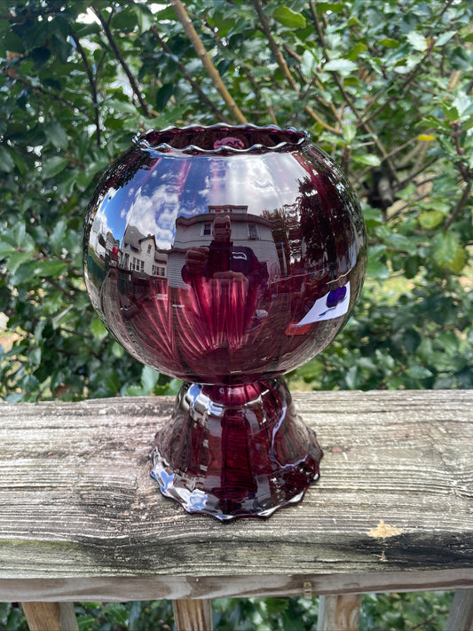 Anthropologie Amethyst Vase 8.5”